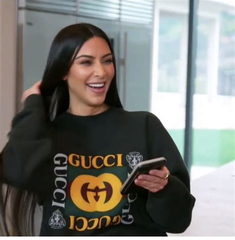 gucci crew neck jumper|Gucci jumper kim kardashian.